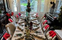 London Christmas Special Cooking Class with 5 Course Dinner