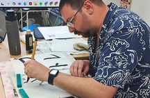 Tokyo Private Calligraphy Class – Family-Friendly & Yukata photo