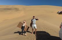 Swakopmund: Sandboarding Adventure. Slide down, Shuttle back up!