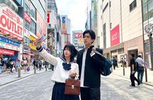 Stroll Akihabara in Japanese School Uniform