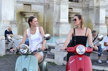Roma Vespa Tour & Traditional Roman Food and Extras Pick up Hotel