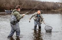 Half Day Guided Wade-In Flyfishing Trips