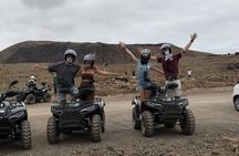 Volcano Hike and Meeting with Squirrels on Quad Bike