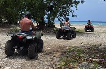 ATV Ride Blue Hole and Bamboo Rafting Tour
