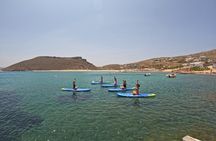 Private SUP Yoga Experience at Panormos Beach