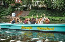 Groningen: Relaxing boat tour with unlimited drinks: 1.5 hours