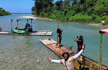 Jamaica Bamboo Rafting Adventure with Limestone Massage