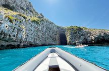 Sazan Island & Haxhi Ali Cave Boat Tour: Snorkel & Beach