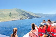 Sazan Island & Haxhi Ali Cave Boat Tour: Snorkel & Beach