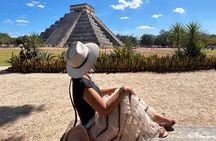 Chichen Itza Cenote and Valladolid Small Group Experience