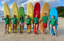 Surfing Lessons at Byron Bay Surf School