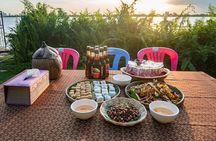 Phnom Penh: Silk Island Sunset Tour by Tuk Tuk