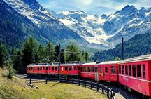 Bernina Express Train and St. Moritz Day Tour from Milan