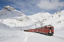 Bernina Express Train and St. Moritz Day Tour from Milan