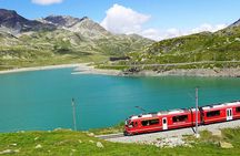 Bernina Express Train and St. Moritz Day Tour from Milan