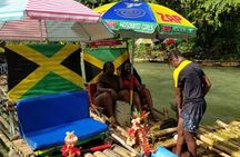 Customized Happy Hour Bamboo Rafting+Limestone Massage + Shopping