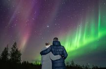 Northern Light Hunt with Photography from Rovaniemi