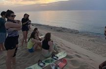 Sunset Sandboarding in Agadir with Dinner Under the Stars
