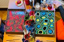 Private Paper Marbling Turkish Art Ebru Class At Locals Home