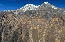 Landing Helicopter at Annapurna base camp from Pokhara tour