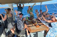 Aquaspace Sunset Sail and Snorkel Tour on Bonaire with Diner