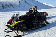 Svalbard Snowmobile Adventure and Ice Cave Exploration