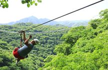 Combo ATV Jorullo Bridge + zip lines + mule ride
