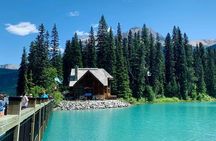 Lake Louise Moraine Emerald Lake Johnston Canyon Banff Yoho Tour