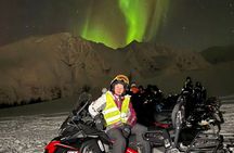 From Tromso Lyngen Alps Guided Snowmobile Tour afternoon