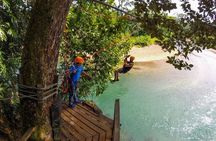 Caving and Ziplining Adventure Activity