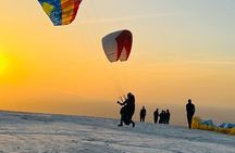 Sunset Paragliding Over Agafay Desert from Marrakech