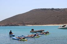 SUP Yoga Class at Panormos Beach, Mykonos