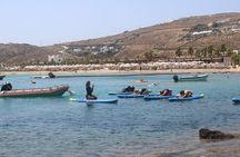 SUP Yoga Class at Panormos Beach, Mykonos
