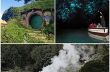 3 Day Hobbiton Rotorua Waiotapu Taupo and Waitomo Caves Tour