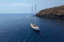 Sunset Sailboat Snorkeling with Aperitif on Board