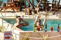 Progress Cocoloba V.I.P open bar and food included Beach club