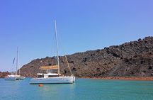 Luxury Santorini Sunset Cruise: Dinner, BBQ, Open Bar, Transfers