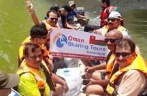 Sharing Tours to Wadi Shab with Sinkhole and Fins Beach