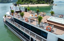 Cozy Bay Halong 5-Star Day Cruise, Buffet, Cave, Kayak, Swimming