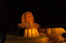 Hurghada: Bedouin Night with Dinner & Sand Museum Tour