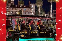 St Augustine Nights of Lights Tour on Premium Electric Cart
