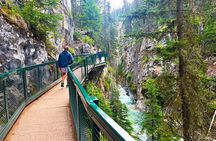 Shared Tour: Lake Louise Lake Minnewanka Johnston canyon & MORE!