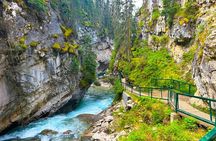 Shared Tour: Lake Louise Lake Minnewanka Johnston canyon & MORE!