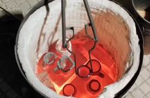 Japanese Pottery Kurinuki Workshop at Gilgamesh Art Cafe in Amman
