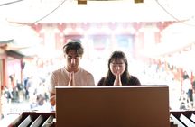 Tokyo: Sensoji Temple & Street Food: Private Tour with guide