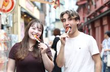 Tokyo: Private Asakusa & Senso-ji Temple Tour with 3 food stops