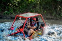  Monkeyland Waterfalls and 4x4 Buggy Private Tour Puerto Plata