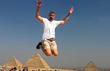 Explore the Giza pyramids & NMEC museum & old Cairo churches