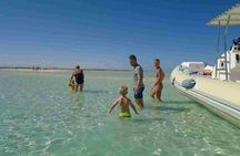 3 islands boat day in Hurghada( magawish, amwaj, white island ).