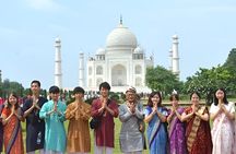 From Delhi: Taj Mahal Sunrise, and Agra Private Day Tour